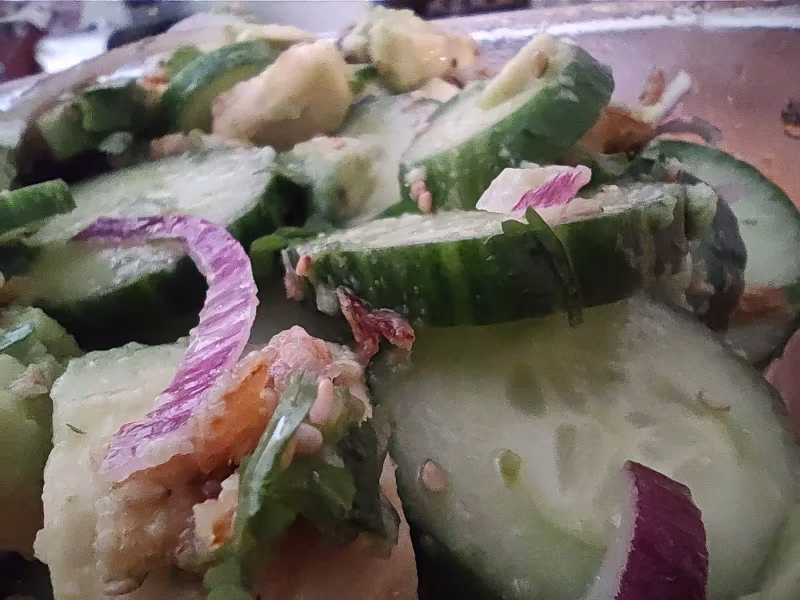 Cucumber salad
